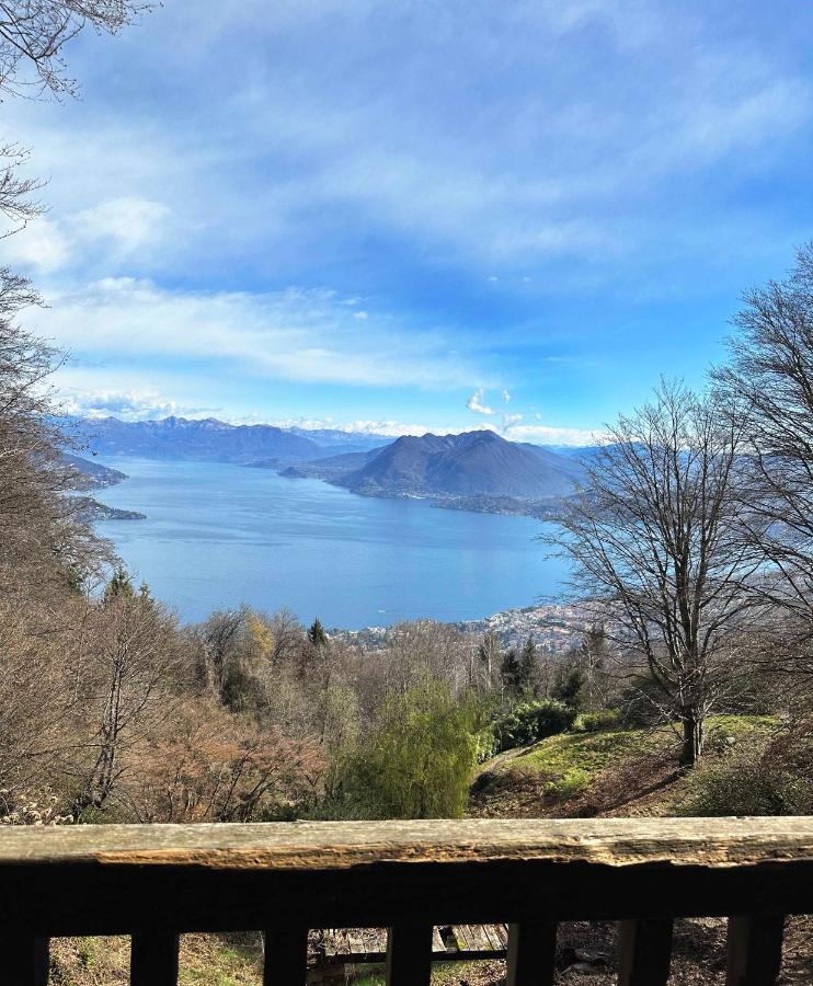 Private Luxury Spa & Silence Retreat With Spectacular View Over The Lake Maggiore Stresa Exterior photo